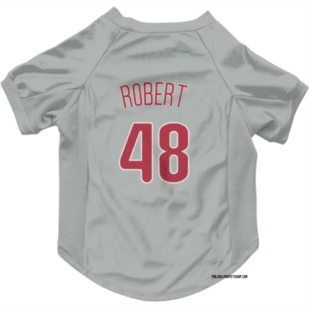 Philadelphia Phillies Daniel Robert Gray Pet Jersey for Dog & Cat