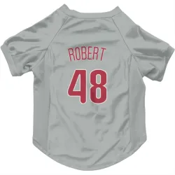 Philadelphia Phillies Daniel Robert Gray Pet Jersey for Dog & Cat