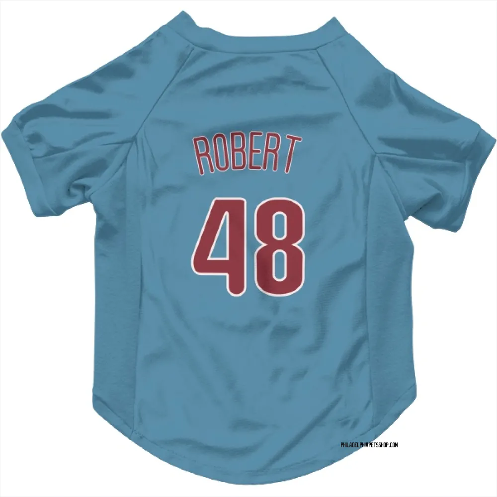 Philadelphia Phillies Daniel Robert Light Blue Pet Jersey for Dog & Cat