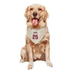 Philadelphia Phillies Dylan Moore Cream Pet Bandana for Dog & Cat