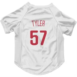 Philadelphia Phillies Kyle Tyler Scarlet Pet Jersey for Dog & Cat