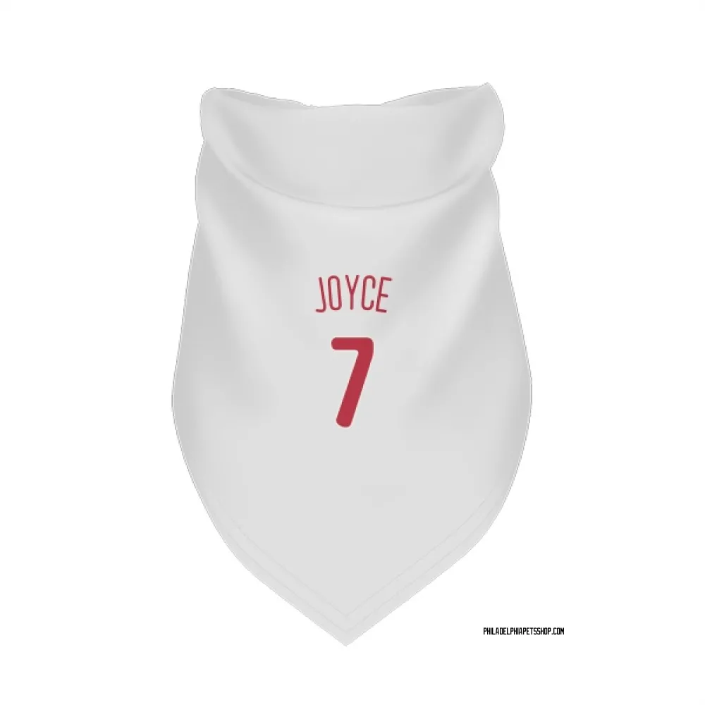 Philadelphia Phillies Matt Joyce Scarlet Pet Bandana for Dog & Cat