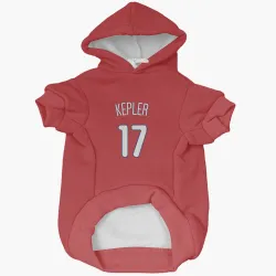 Philadelphia Phillies Max Kepler Red Pet Hoodie for Dog & Cat