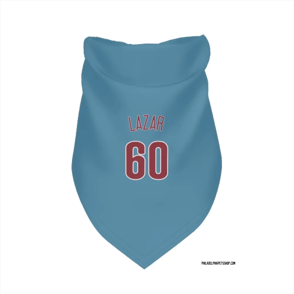 Philadelphia Phillies Max Lazar Light Blue Pet Bandana for Dog & Cat