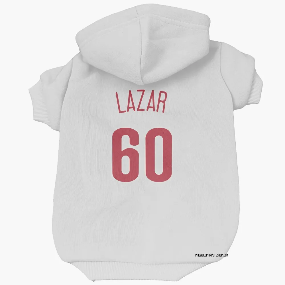 Philadelphia Phillies Max Lazar Scarlet Pet Hoodie for Dog & Cat
