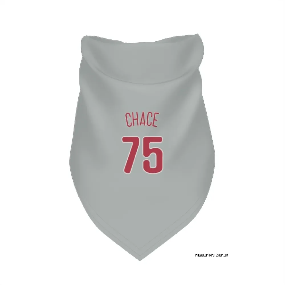 Philadelphia Phillies Moises Chace Gray Pet Bandana for Dog & Cat