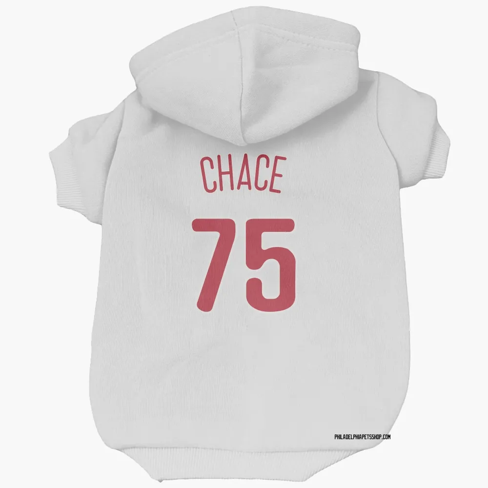 Philadelphia Phillies Moises Chace Scarlet Pet Hoodie for Dog & Cat