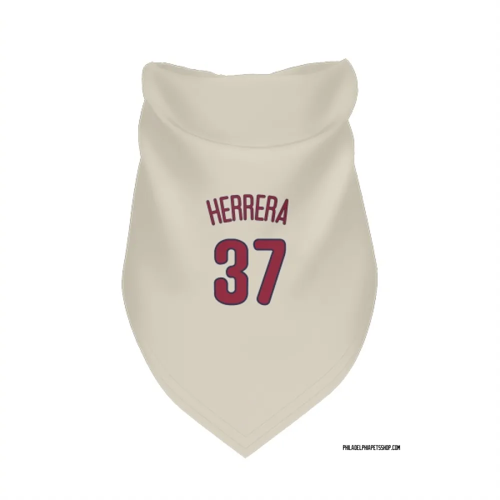 Philadelphia Phillies Odubel Herrera Cream Pet Bandana for Dog & Cat