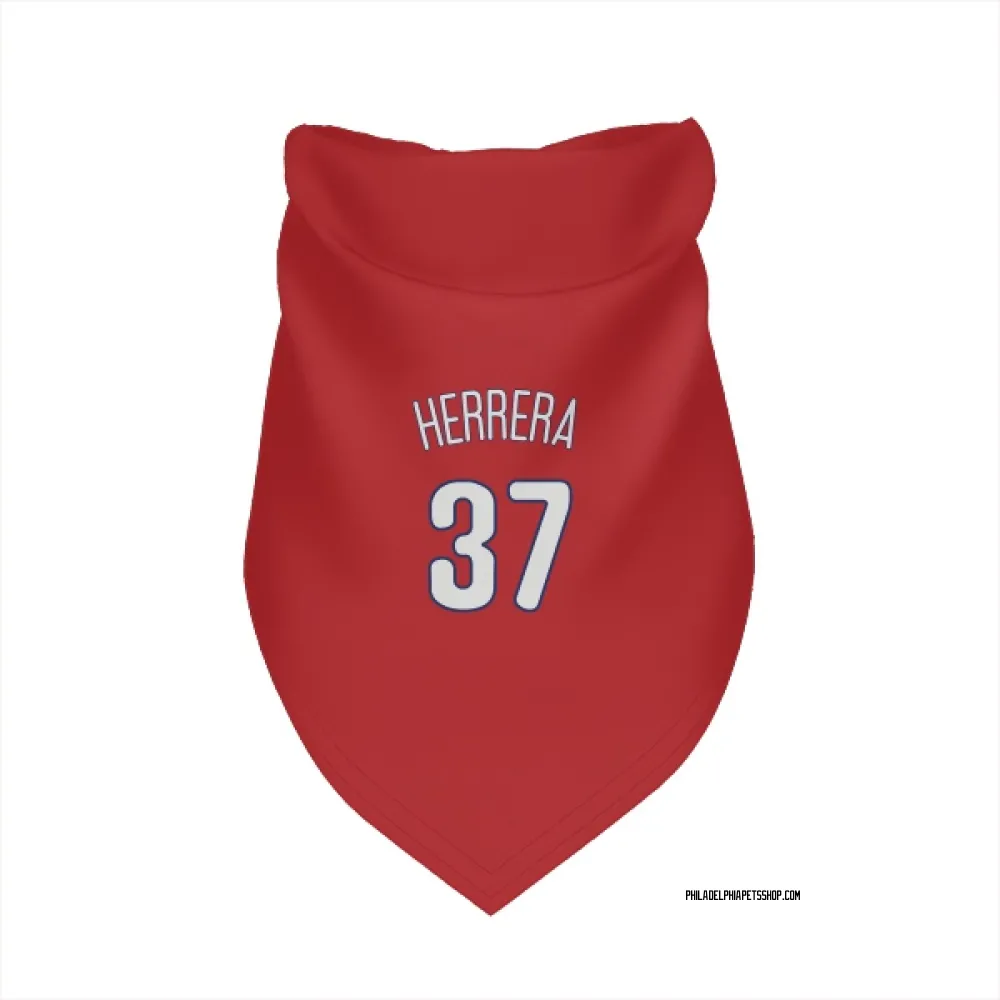 Philadelphia Phillies Odubel Herrera Red Pet Bandana for Dog & Cat