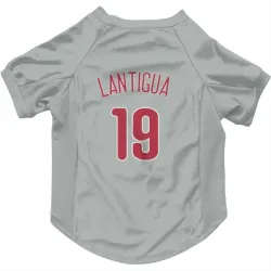 Philadelphia Phillies Rafael Lantigua Gray Pet Jersey for Dog & Cat
