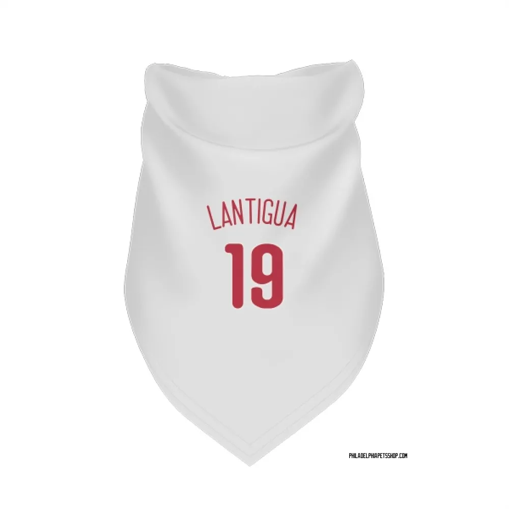 Philadelphia Phillies Rafael Lantigua Scarlet Pet Bandana for Dog & Cat