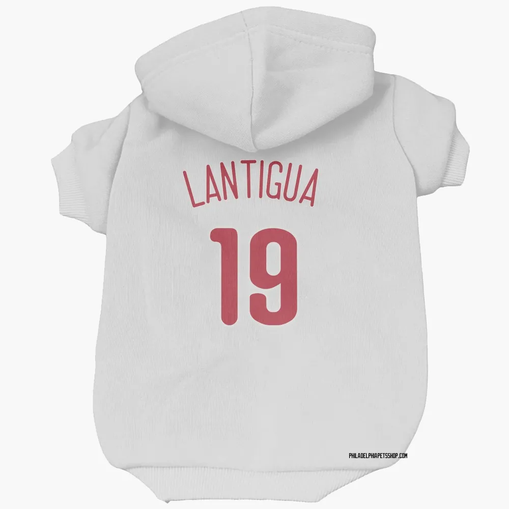 Philadelphia Phillies Rafael Lantigua Scarlet Pet Hoodie for Dog & Cat