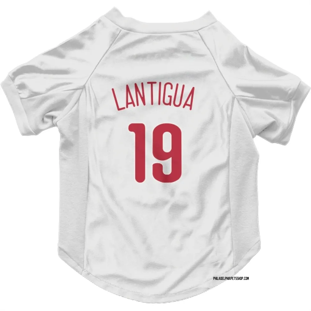 Philadelphia Phillies Rafael Lantigua Scarlet Pet Jersey for Dog & Cat